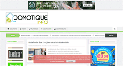 Desktop Screenshot of domotique-info.fr